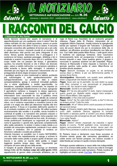Notiziario N. 36 del 1/12/2024