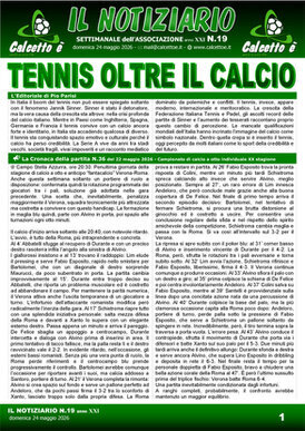 Copertina del Notiziario N.19 del 24/5/2026